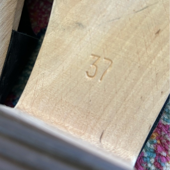 Lotta’s of Sweden | Women’s Black Leather Mary Jane Ankle Strap Clogs, size 6.5 - Picture 15 of 16